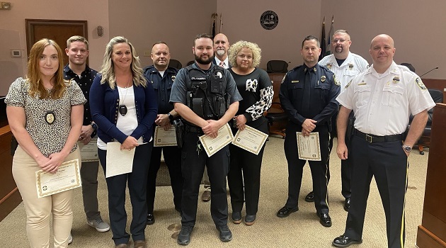 Irmo Police employees honored – New Irmo News